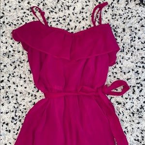 Magenta High Low dress!